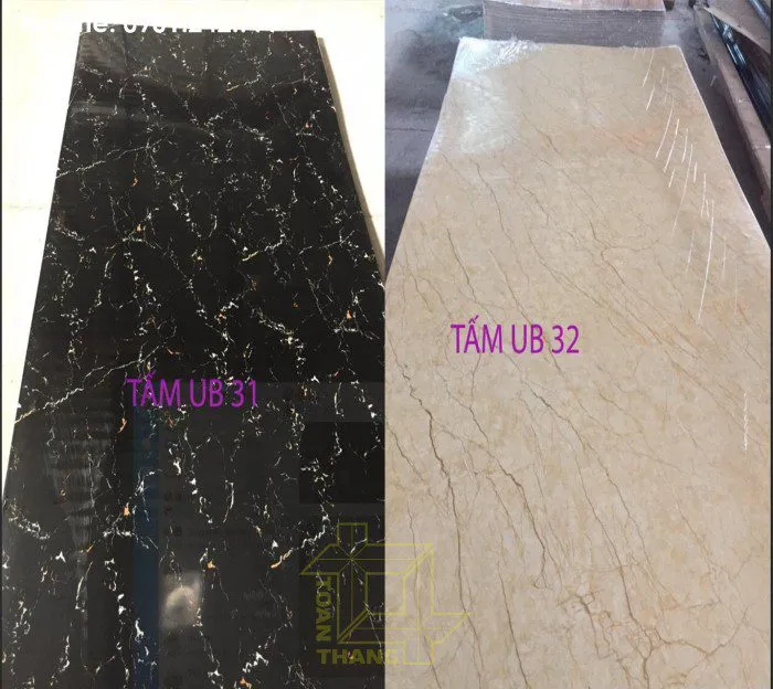 Mẫu tấm nhựa giả đá UB31/32