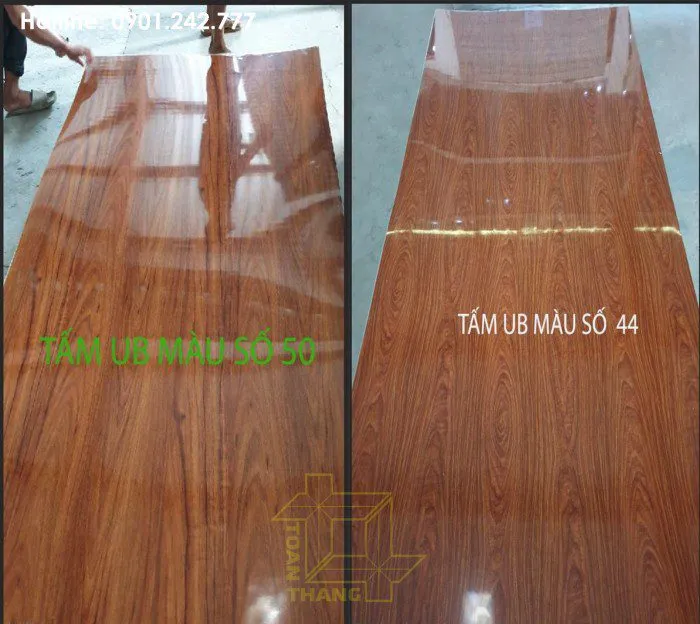 Mẫu tấm nhựa giả đá UB44/50