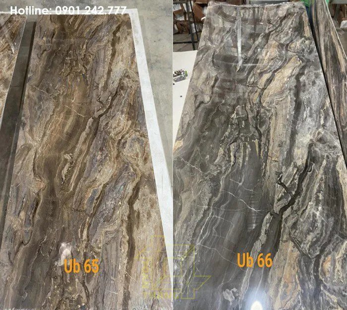Mẫu tấm nhựa giả đá UB65/66