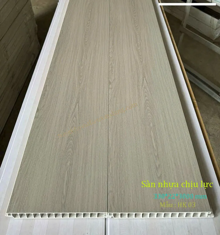 Mẫu tấm nhựa lát nền HK03 mới nhất 2025, họa tiết độc đáo