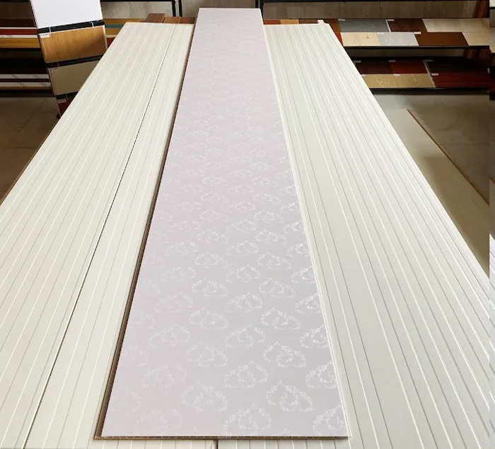 mẫu tấm nhựa ốp tường hoa văn tông màu trung tính