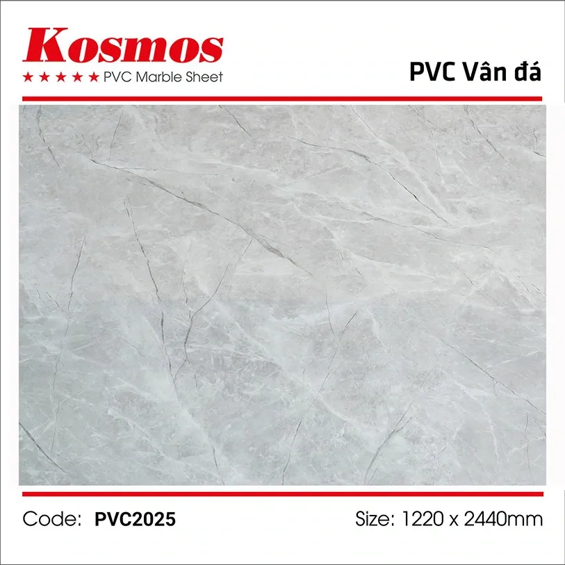 Mẫu tấm PVC vân đá cao cấp mã PVC2025