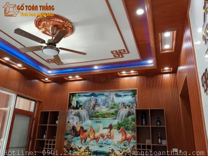 Mẫu trần nhựa Nano số 11