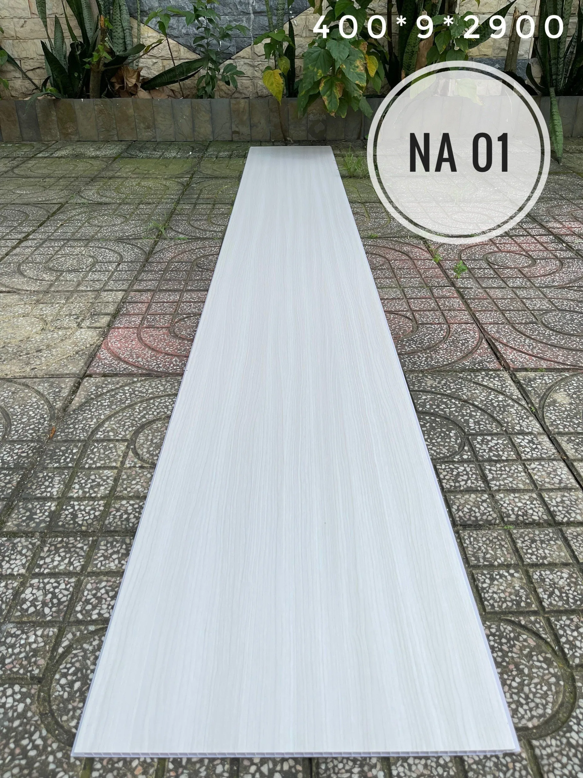 Mẫu trần nhựa Nano vân gỗ tự nhiên mã NA 01