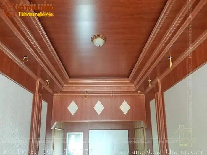 Mẫu trần nhựa phòng ngủ 04