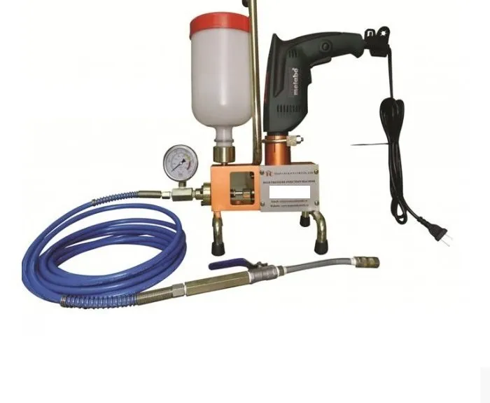 Máy bơm keo Epoxy áp lực cao chuyên dụng để xử lý vết nứt bê tông