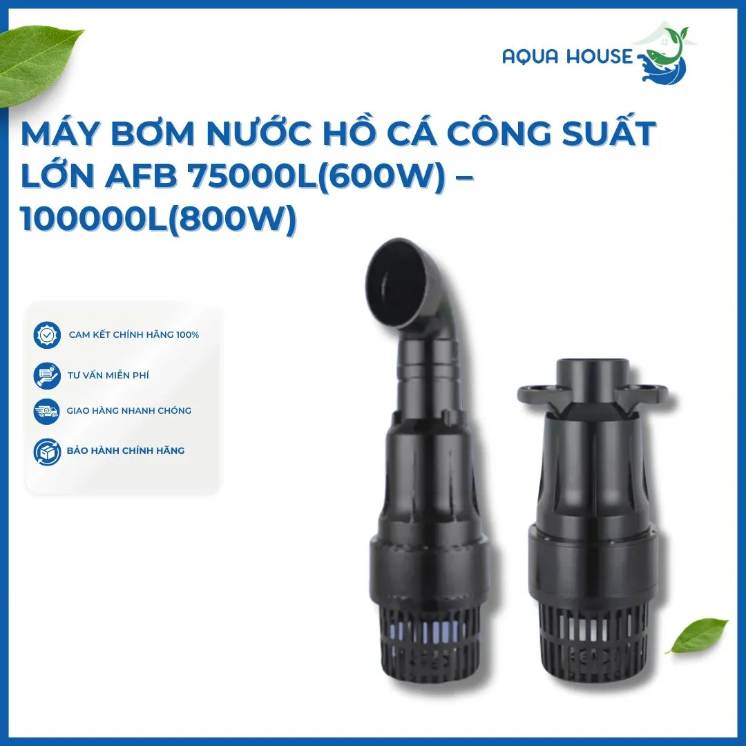 Máy bơm tạo thác nước, tạo oxy duy trì sự sống cho cá
