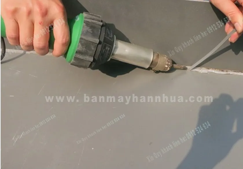Máy hàn DSH XA dùng que hàn nhựa