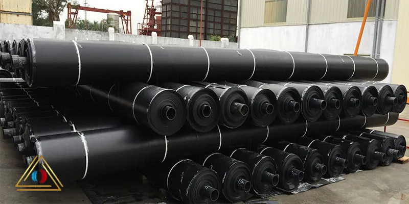 Máy hàn nhựa HDPE trên công trường