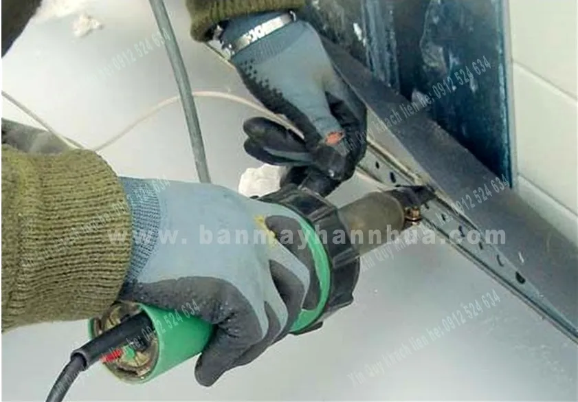 Máy hàn ống nhựa và tấm nhựa cầm tay DSH