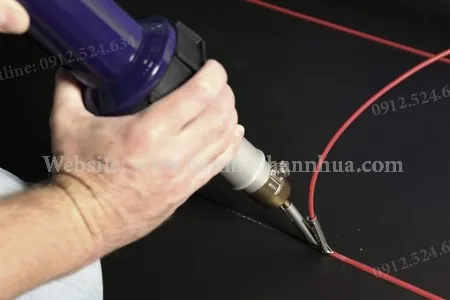 Máy hàn sàn nhựa cầm tay Weldy HT1600