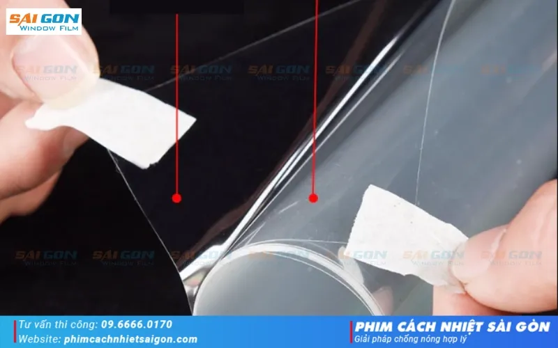Miếng dán mặt bàn nhựa PVC trong suốt bảo vệ bàn ăn