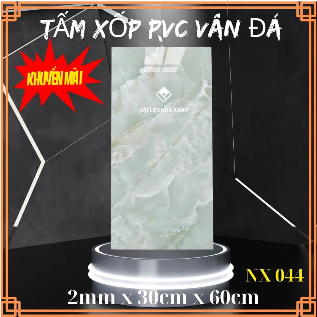 Miếng dán tường nhựa PVC cho không gian sang trọng NX044