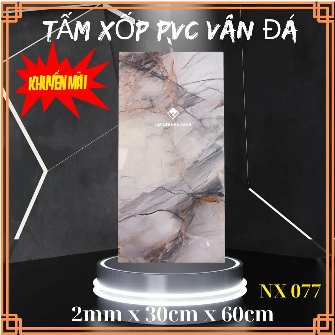 Miếng dán tường nhựa PVC phong cách mới NX077