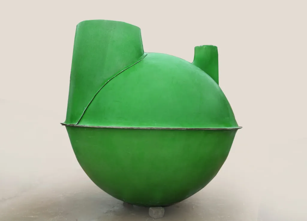 Mô hình hầm biogas composite hiện đại, tối ưu thu gom khí sinh học