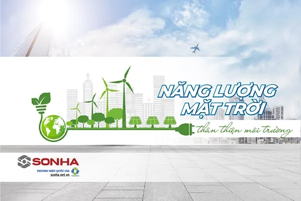 Năng lượng mặt trời thân thiện với môi trường