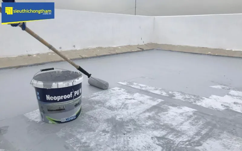 Neoproof PU W được nhiều chủ đầu tư chọn chống thấm trần