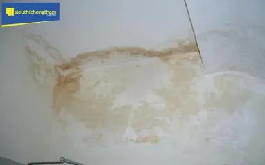 Nhà dột gây mất thẩm mỹ và ảnh hưởng đến sức khỏe