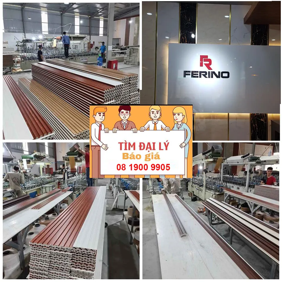 Nhà máy và kho bãi của Ferino, nơi sản xuất và phân phối tấm nhựa ốp tường chất lượng cao
