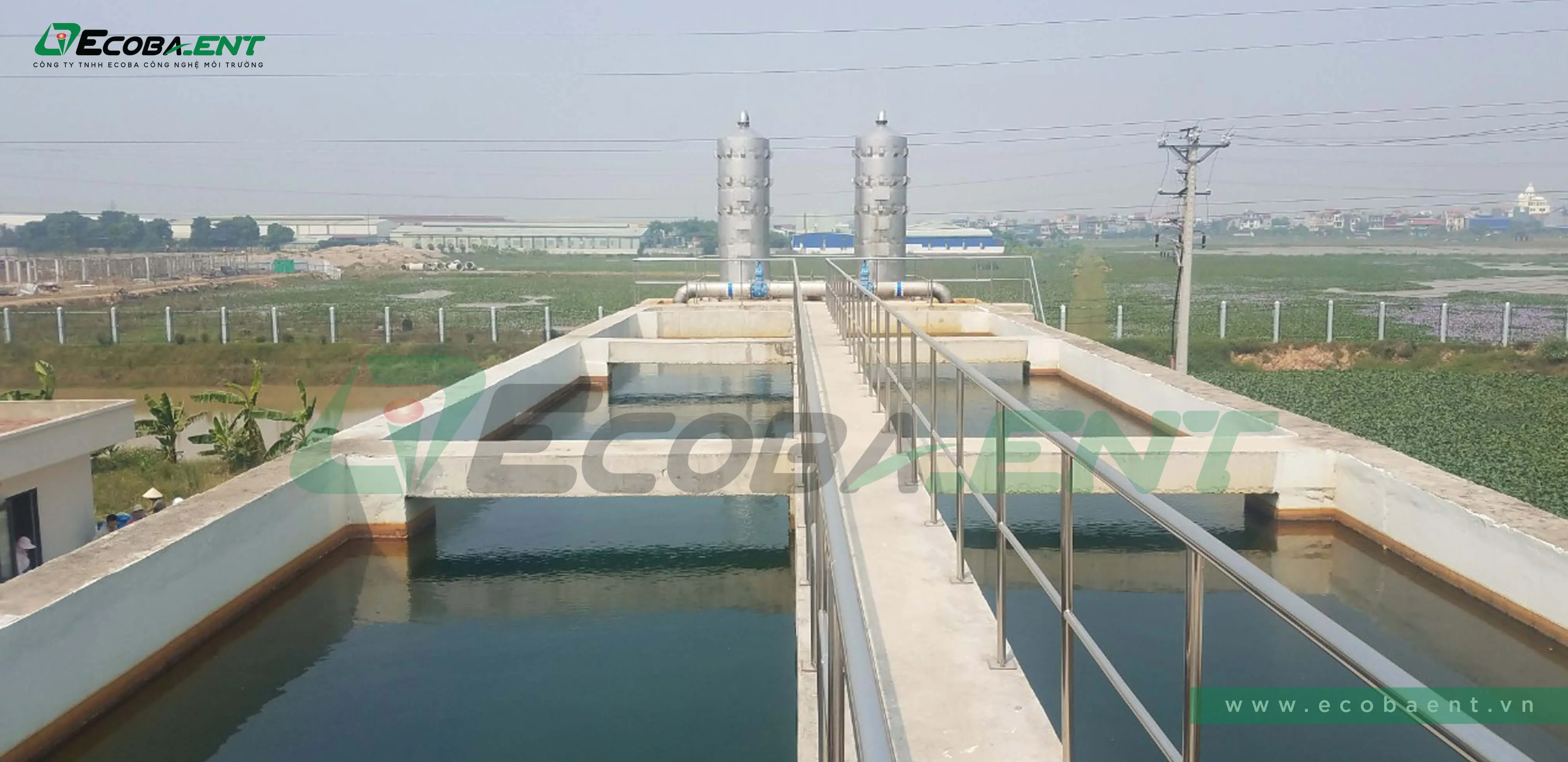 Nhà máy xử lý nước sạch KCN Yên Mỹ II