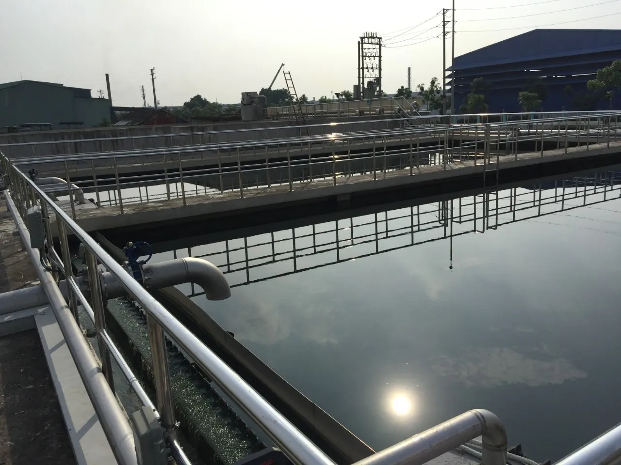 Nhà máy xử lý nước thải công nghiệp đạt chuẩn QCVN 40:2011/BTNMT