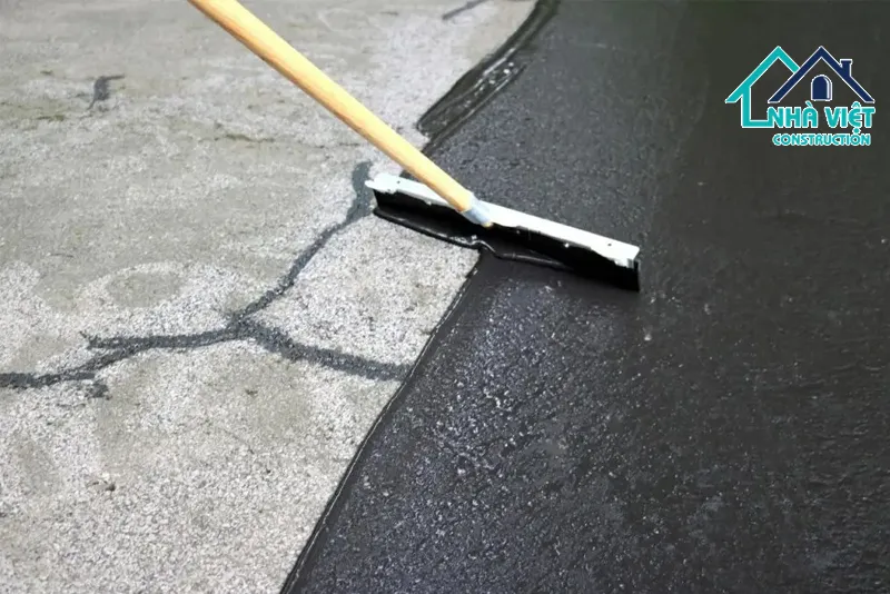Nhựa đường đẳng cấp là vật liệu chống thấm sân thượng