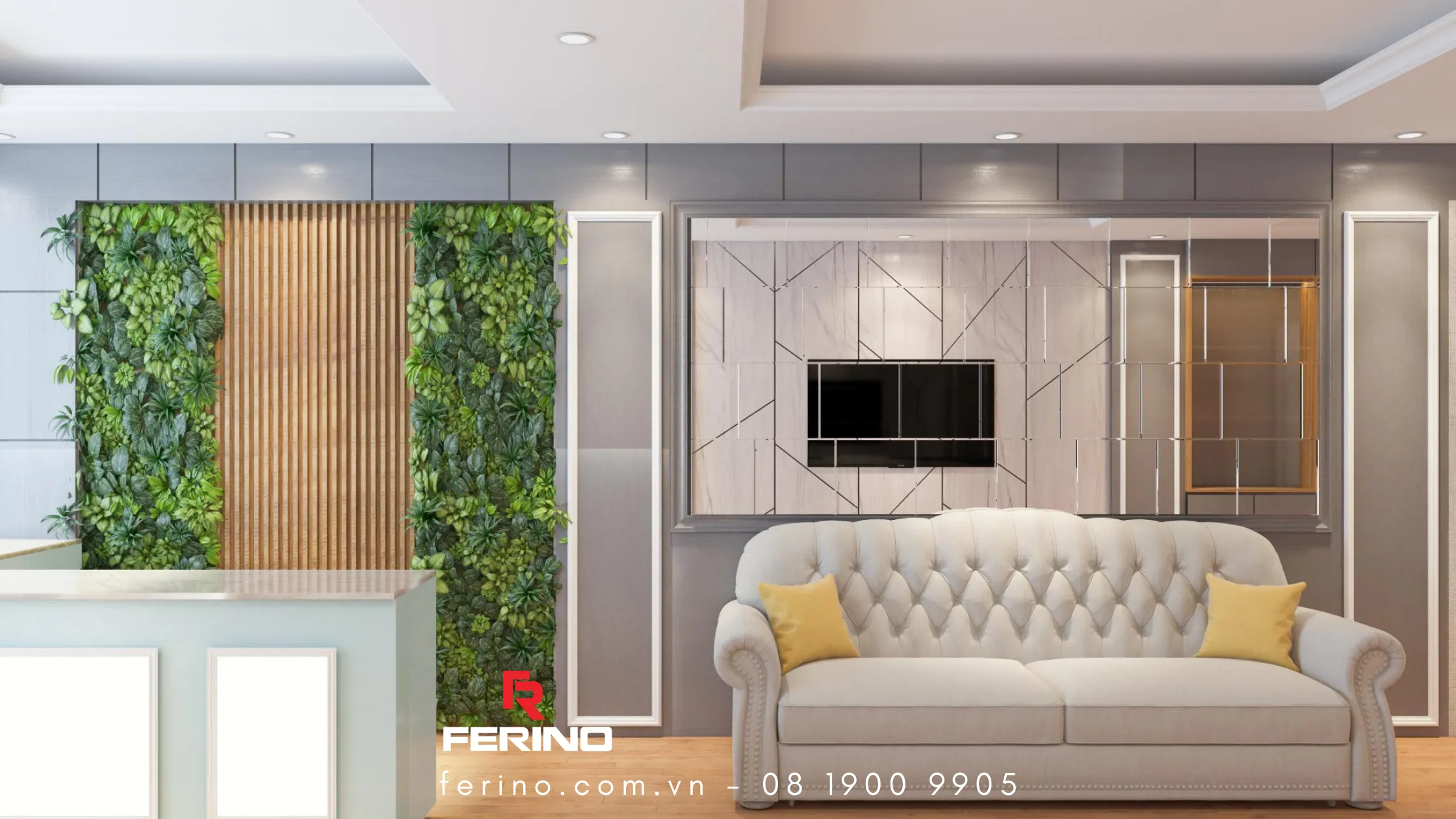 Nhựa ốp tường Ferino
