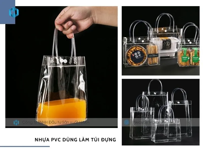 nhựa PVC dày 1.0mm dùng làm túi đựng