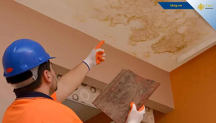 Những nguyên nhân gây thấm dột trong nhà ở