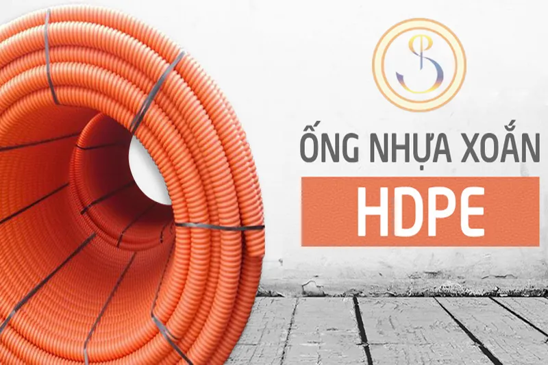 Ống gân xoắn HDPE bảo vệ cáp điện ngầm trong công trình hạ tầng