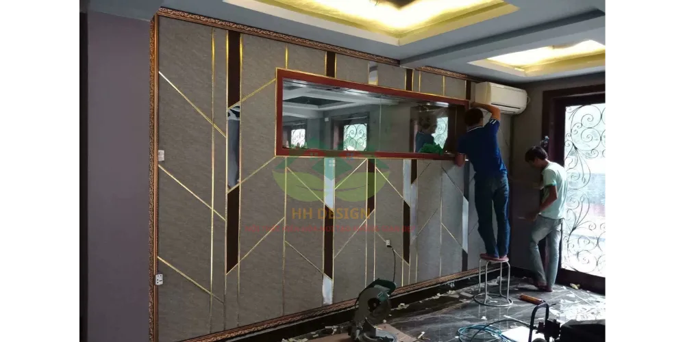 Ốp tấm nhựa giả đá PVC tại Đồng Nai, ứng dụng linh hoạt cho nhiều không gian.