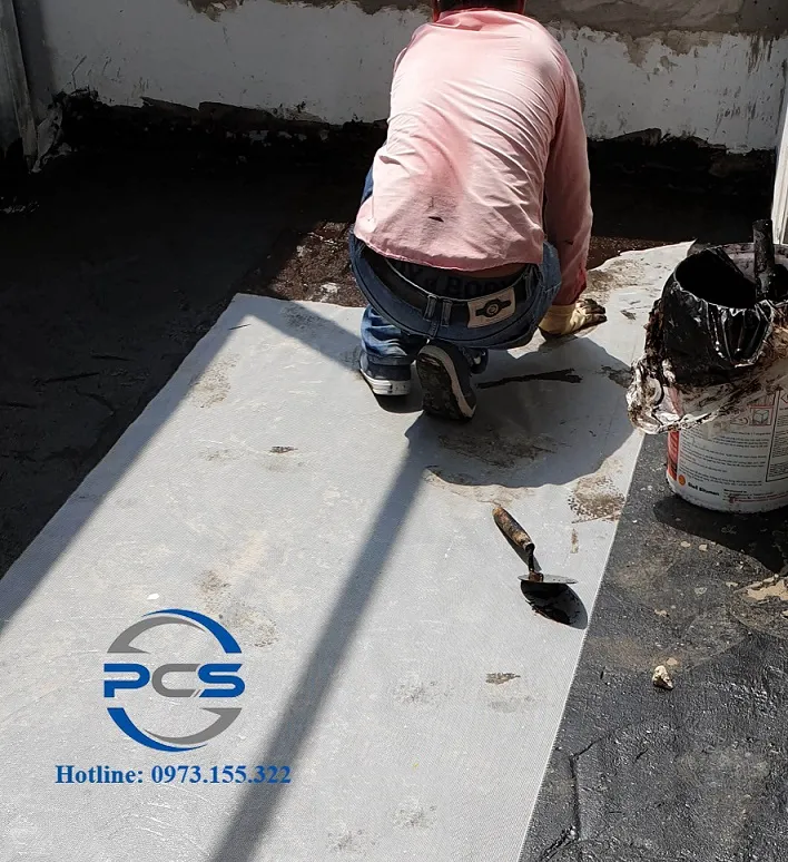 Phạm vi ứng dụng linh hoạt của sơn chống thấm màu đen Shell Flintkote No3