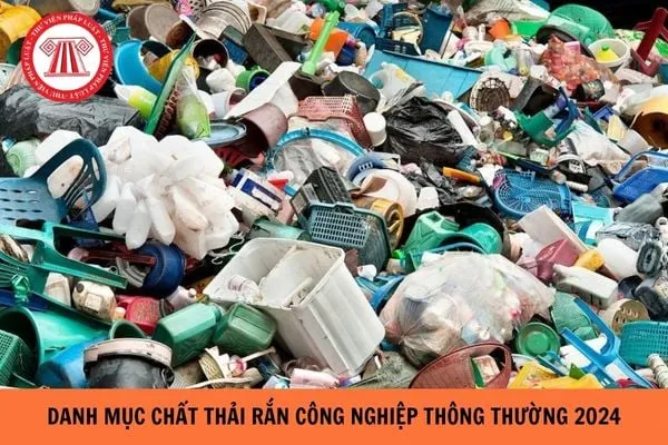 Phân loại chất thải rắn công nghiệp thông thường