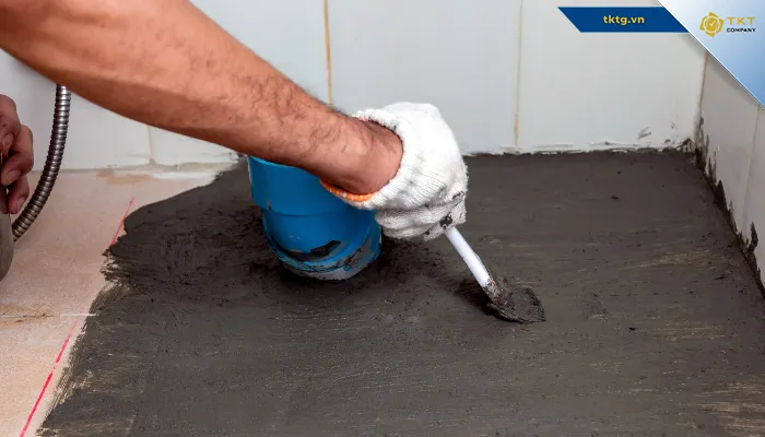 Phương pháp chống thấm gốc xi măng phổ biến
