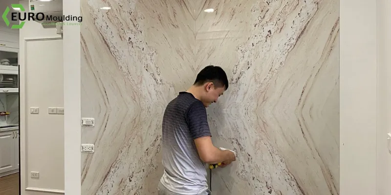 Quy trình nghiệm thu và bàn giao tấm ốp tường chống ẩm sau thi công