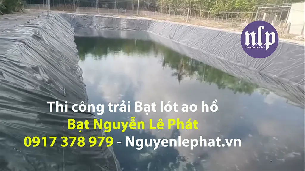 Quy trình thi công và hàn vải bạt chống thấm HDPE chuyên nghiệp
