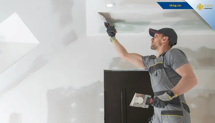 Quy trình thực hiện dịch vụ chống thấm chuyên nghiệp của TKT Company