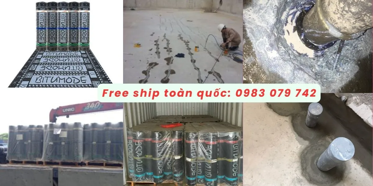 Quy trình xử lý bề mặt chuẩn bị thi công màng chống thấm gốc bitum đảm bảo chất lượng