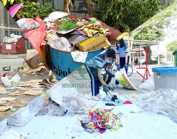 Rác thải học đường: Vấn nạn và Giải pháp toàn diện
