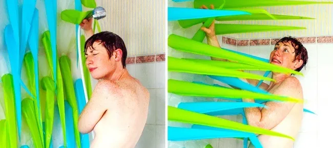 Rèm tắm tự động giới hạn thời gian sử dụng nước