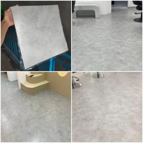 Sàn nhựa giả xi măng mã TA69 độc đáo