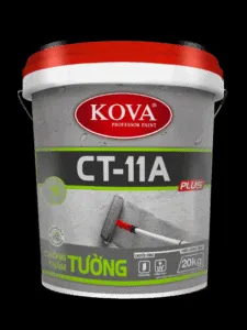 Sản phẩm chống thấm Kova CT11A Plus chuyên dụng cho tường, giúp người dùng dễ dàng định mức kova ct11a cho các công trình.