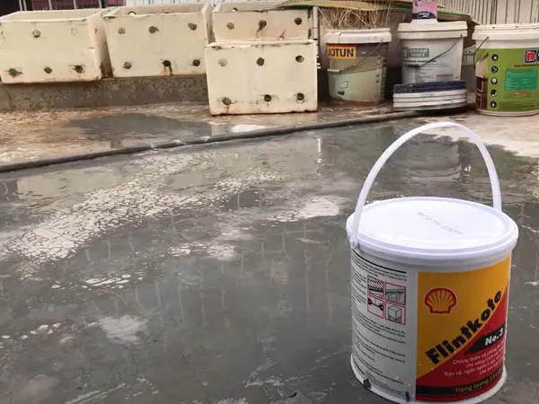 Sản phẩm chống thấm mái nhà Flinkote gốc nhựa đường hiệu quả cao