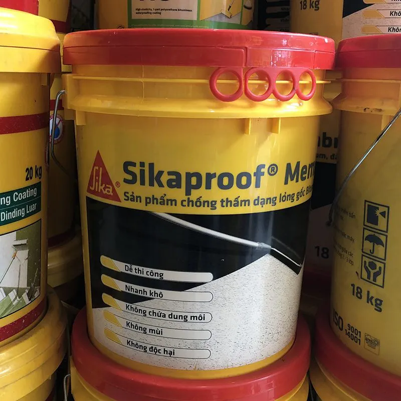 Sản phẩm Sikaproof Membrane và định mức ứng dụng chống thấm