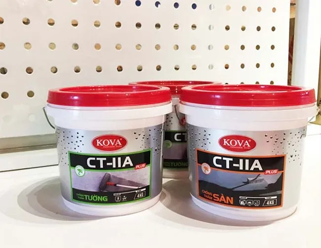 Sản phẩm sơn chống thấm Kova CT-11A chuyên dụng cho nền nhà và sàn vệ sinh
