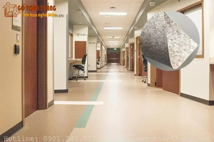 Sàn Vinyl Cuộn là dòng sản phẩm đặc biệt, có nhiều ưu điểm