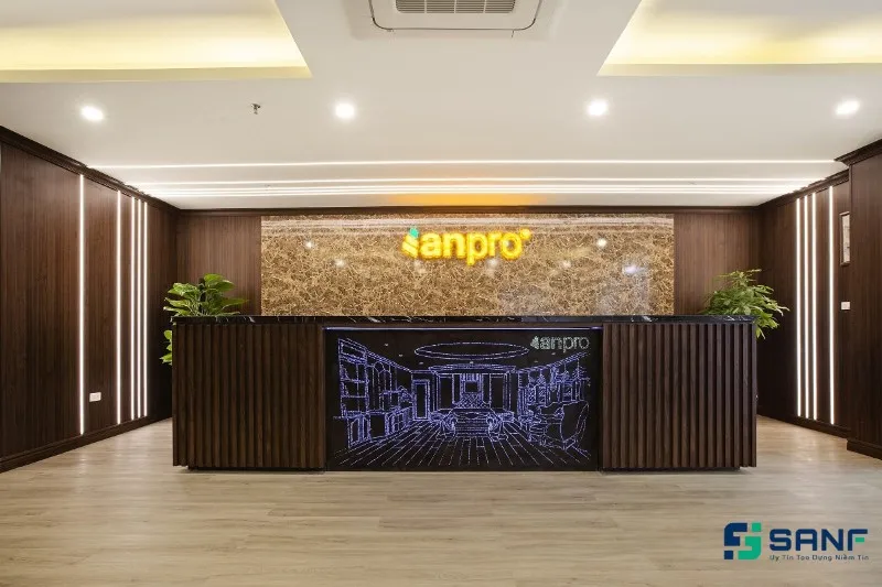 SanF là đơn vị phân phối chính thức sản phẩm tấm nhựa ốp tường Anpro