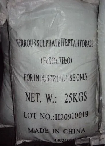 Sắt Sunfat FeSO4.7H2O tinh thể xanh nhạt, hóa chất keo tụ nước thải