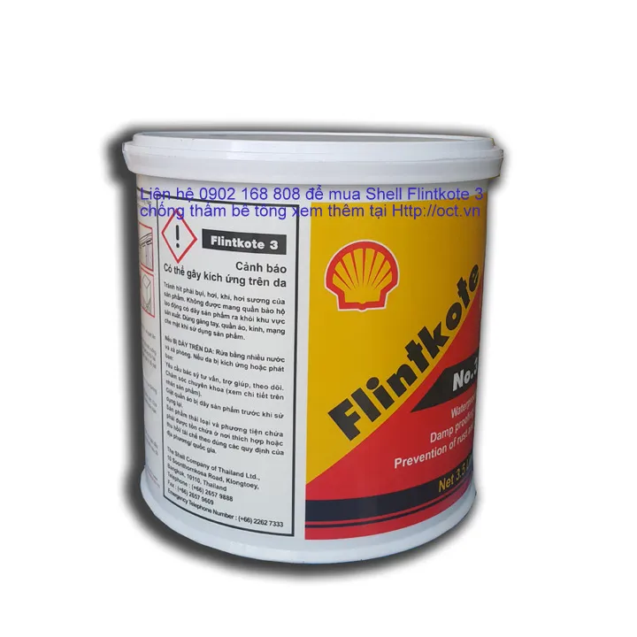 Shell Flintkote 3 lon 3.5 lít