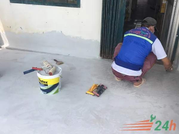 Sika Latex được ứng dụng hiệu quả trong việc dán chống thấm sân thượng